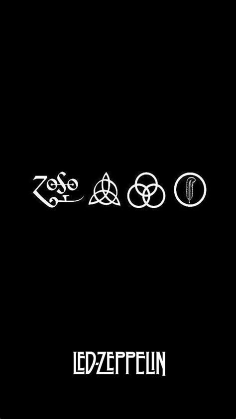 Led Zeppelin Symbols Wallpaper