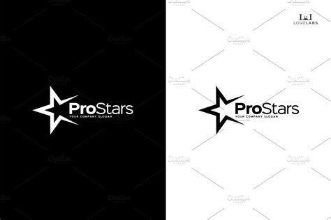 Pro Star Logo in 2024 | Star logo, Business card design, Presentation ...