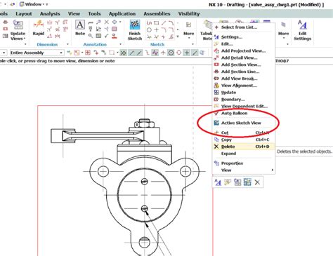 Nx10 Active Sketch View Siemens Ugnx Eng Tips