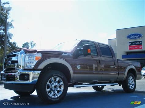 Golden Bronze Metallic Ford F Super Duty Lariat Crew Cab X