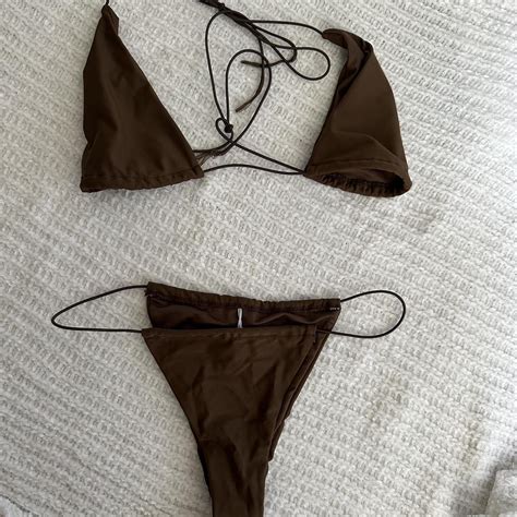 Princess Polly Brown Bikini Ends Are Starting To Depop