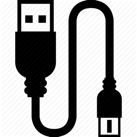 Usb Cable Icon 390630 Free Icons Library