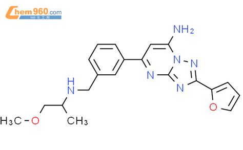 501343 18 6 1 2 4 Triazolo 1 5 A Pyrimidin 7 Amine 2 2 Furanyl 5 3