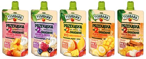 Produkty i Promocje Grupa Maspex Przekąska na 2 śniadanie Tymbark