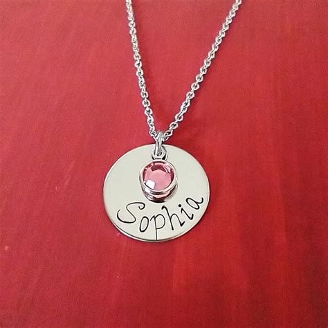 Girls Jewelry Personalized Teen Gift Necklace Friend Birthday - Etsy