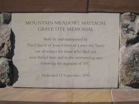 Mountain Meadows Massacre Monument - Latter-day Saint Insights