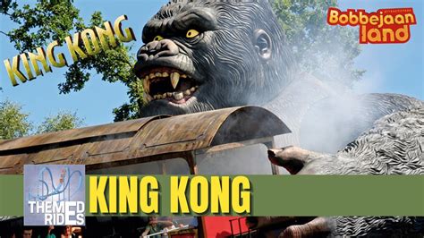 Bobbejaanland Belgium King Kong The Ride Huss King Kong Themed