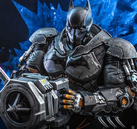 Batman Arkham Origins Batman XE Suit 1 6 Figur Hot Toys SPACEart