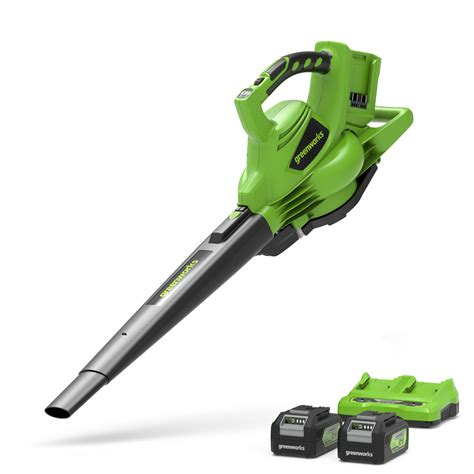 Greenworks GD24X2BVK4X mit 2 Akkus 4 Ah und Ladegerät ab 229 99