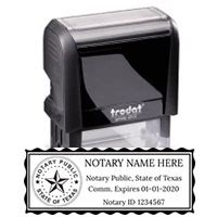 Texas Notary Stamp