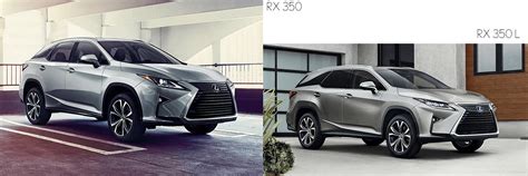 New Lexus Rx 350 And 3 Row Rx 350l Comparison