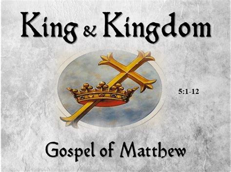 Bible Outlines Matthew The Beatitudes Tied To Kingdom