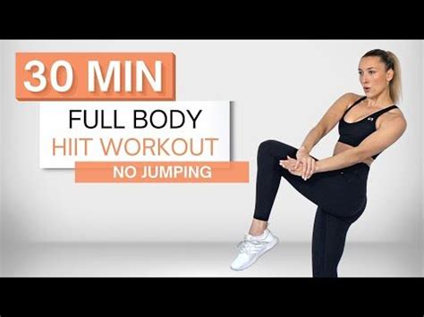 30 Min INTENSE FULL BODY HIIT WORKOUT No Jumping No Repeats Super