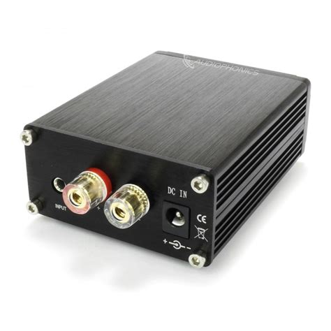 Audiophonics Tpa M Class D Mono Amplifiertpa X W Ohm Black