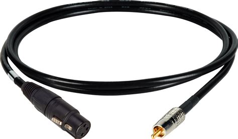 Connectronics Aes Spdif Xlf To Rca Digital Audio Cable Foot