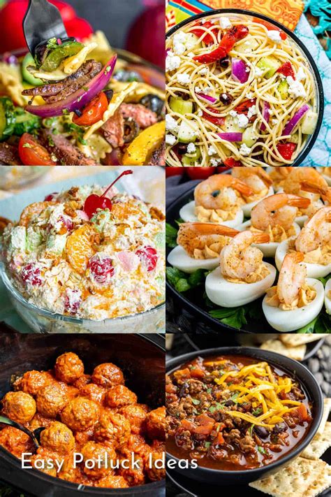 80 Easy Potluck Ideas For A Party