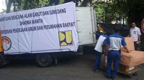 Infopublik Dwp Pupr Serahkan Bantuan Untuk Korban Bencana Alam