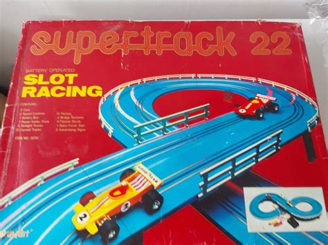 Vintage Slot Car Racing F1 Formula 1 Set Playarts Supertrack 22 1970 - Etsy