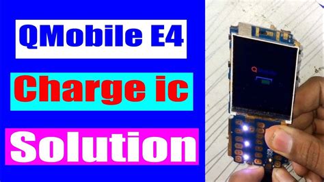 Qmobile E4 Short Charging Ic Diod Solution Problem Jumper Youtube