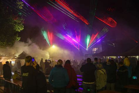 Bildergalerie Lasershow Beim Altstadtfest In Schwarzenbach Saale