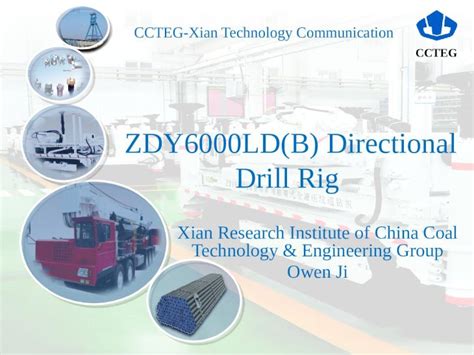 Pptx Zdy Ld B In Seam Directional Drill Rig Dokumen Tips