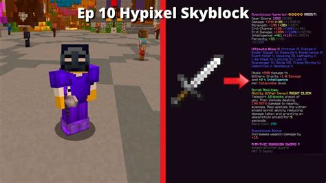 Hyperion Hypixel Skyblock Episode 10 Youtube