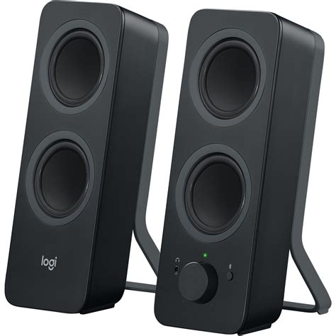 Logitech Z207 Black 20 Stereo Computer Speakers Wireless For Various