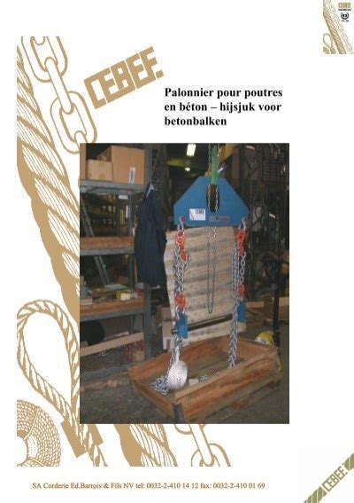 Palonnier Pour Poutres En