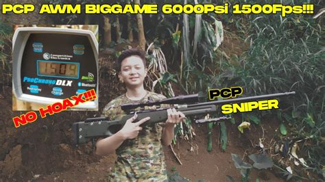 Pcp Sniper Awm Biggame Psi Power Besar Akurasi Nitik Hanya Ada