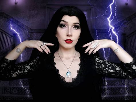 Morticia Addams Cosplay On Tumblr