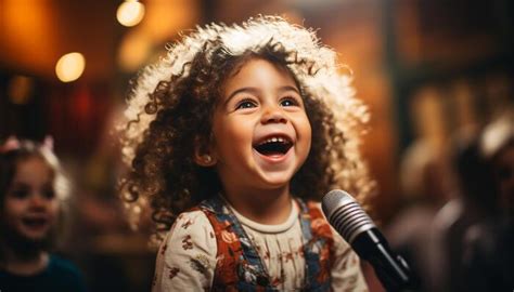 Girl Singing Stock Photos, Images and Backgrounds for Free Download