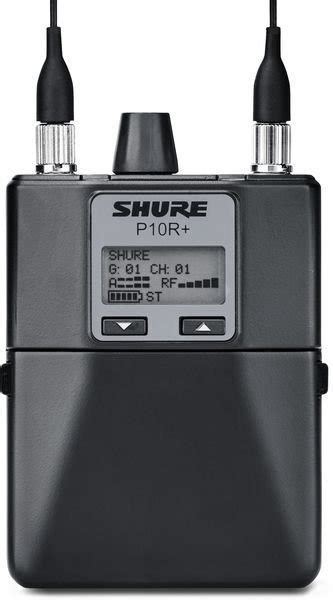 Shure P R Wireless Bodypack Receiver G Band Sweetwater