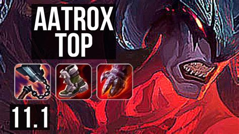 Aatrox Vs Vayne Top 10 2 15 600 Games 1 0m Mastery Godlike Br