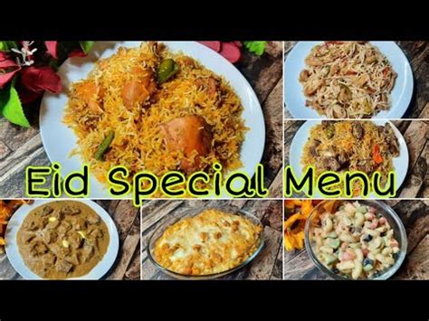 Eid Special Dawat Complete Menu Recipes Dawat Menu Recipe By