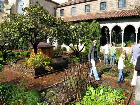 Cloisters Garden Heres One Of The Gardens At The Cloister Flickr