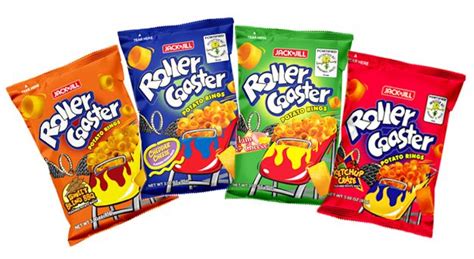 roller coaster junk food snacks potato snacks salty snacks