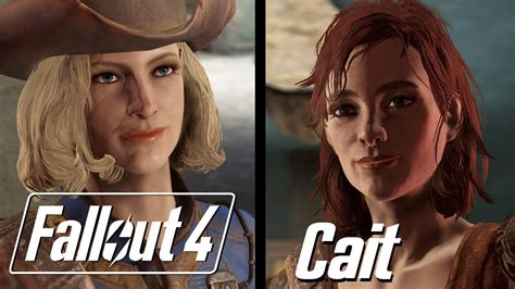 Fallout 4 Cait Dialogue Romance Path Youtube