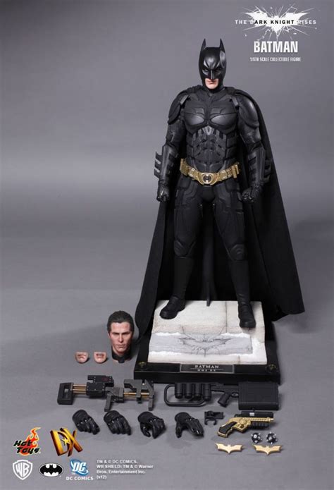 The Dark Knight Rises Batman Bruce Wayne Figure Hot Toys Dx