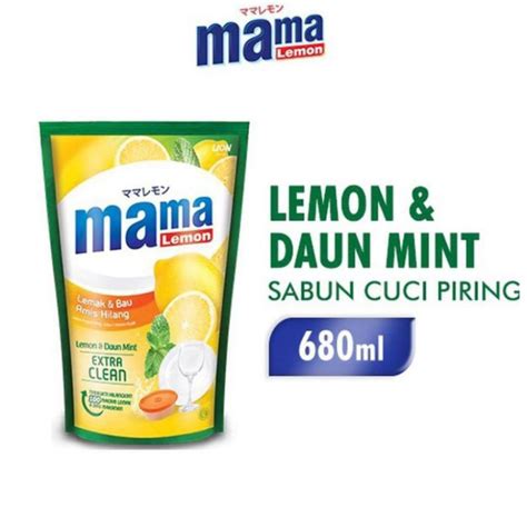 Jual Pencuci Piring Mama Lemon Extra Clean Liquid Dishwash 680ml