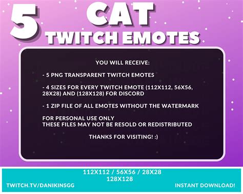 5 Cute Cat Twitch Emotes Grey Emote Pack Kitty Cat Kitten Ban Gg Raid Yes No Etsy