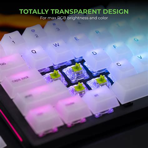 Glorious Raptor 5 Pin Lubed Clicky Hot Swappable Switch For Mechanical