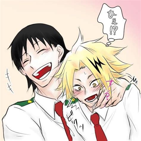 Kaminari Denki And Sero Hanta Parejas Anime Bonitas Viejitos Parejas De Anime