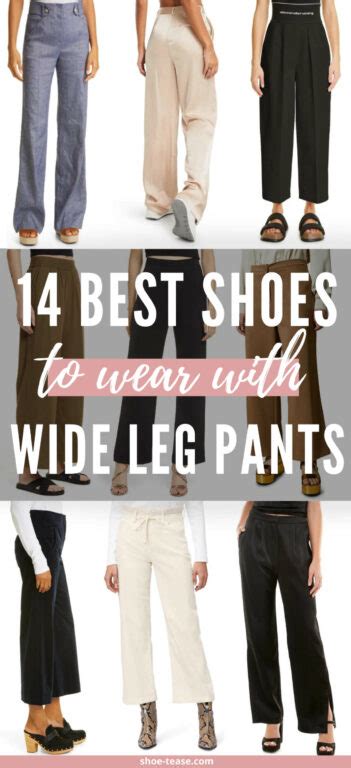 What Shoes To Wear With Wide Leg Pants Outfits And Trousers 14 Styles