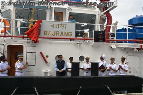 Shoft Shipyard Delivers Rd T Bollard Pull Tug Bajrang To Indian Navy