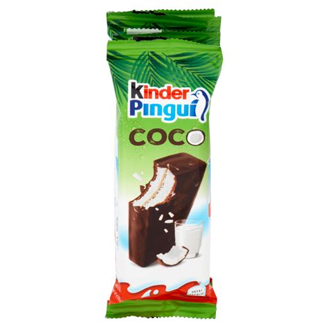 Kinder Pinguì coco 4 x 30 g Carrefour