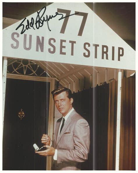 77 Sunset Strip Edd Byrnes signed photo | EstateSales.org