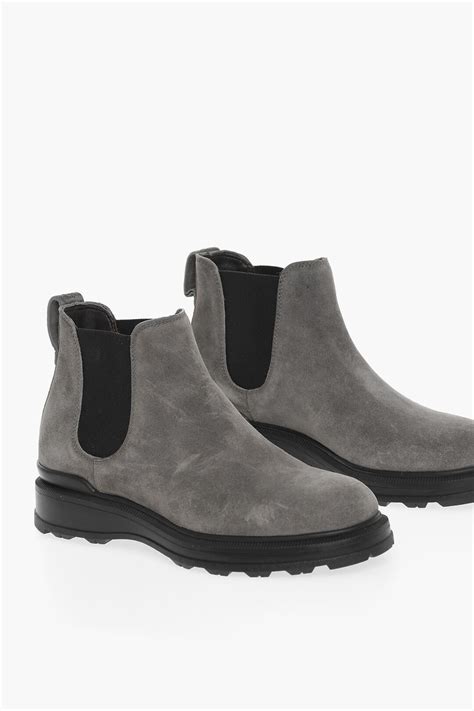 Woolrich Suede Chelsea Boots with Contrast Sole women - Glamood Outlet