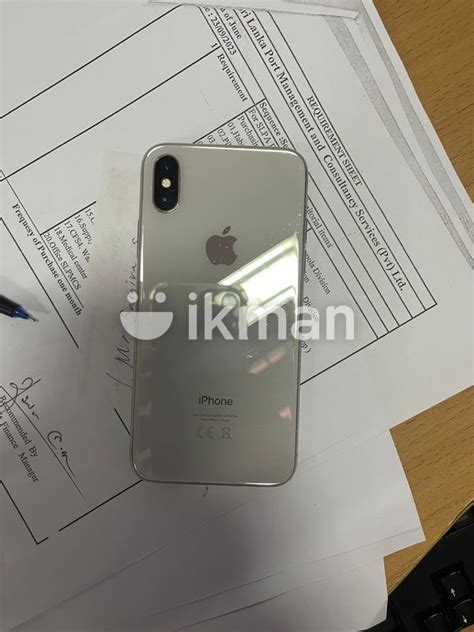 Apple Iphone X Used For Sale In Malabe Ikman