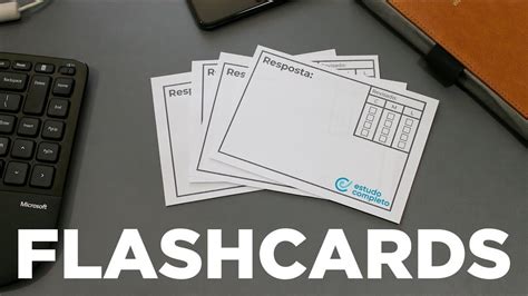 Como Fazer Flashcards Para Memorizar Mais Youtube