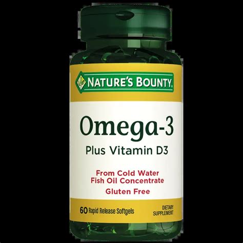 Omega 3 Plus Vitamin D3 Esansiyel Yağ asitleri Solgar Vitamin